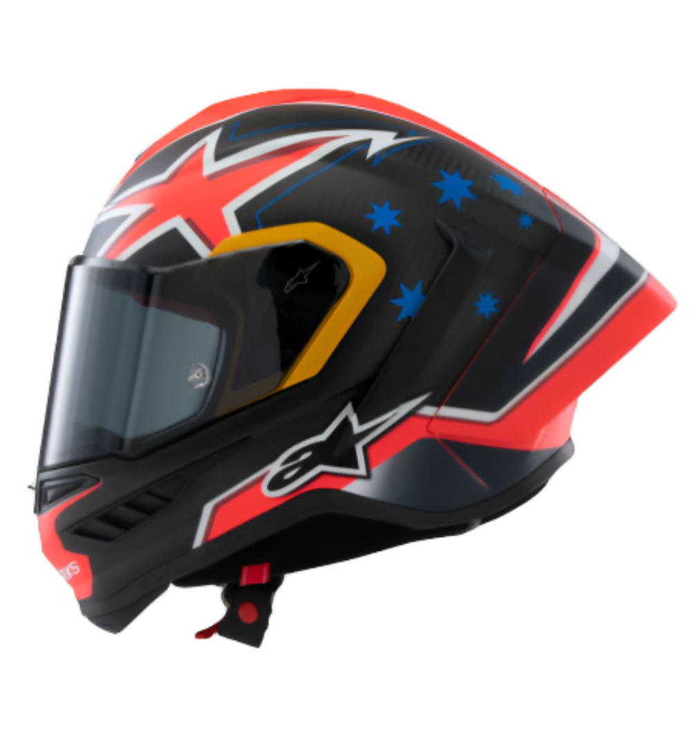 Alpinestars Supertech R10 Miller Limited Edition Carbon Red Matt