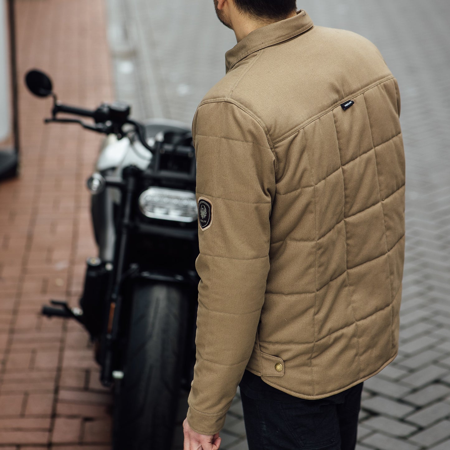 Merlin Codsall Baffle Riding Jacket - Tan