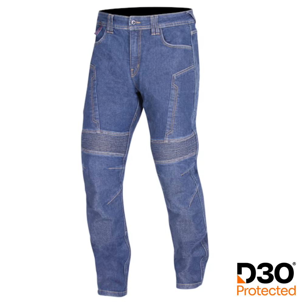 Merlin Airflow D3O Kevlar Tech Jeans Reg Leg Blue