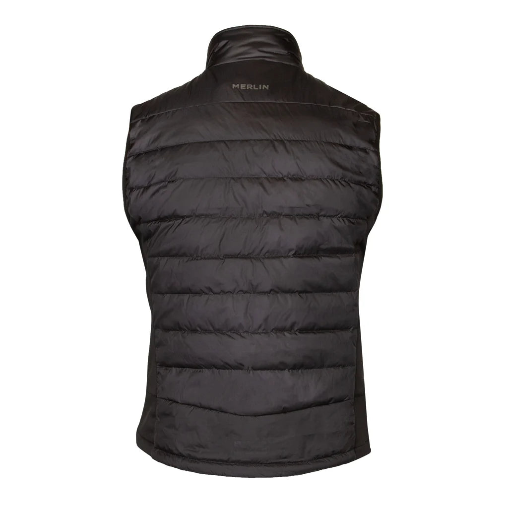 Merlin Flux Heated Down Bodywarmer Black