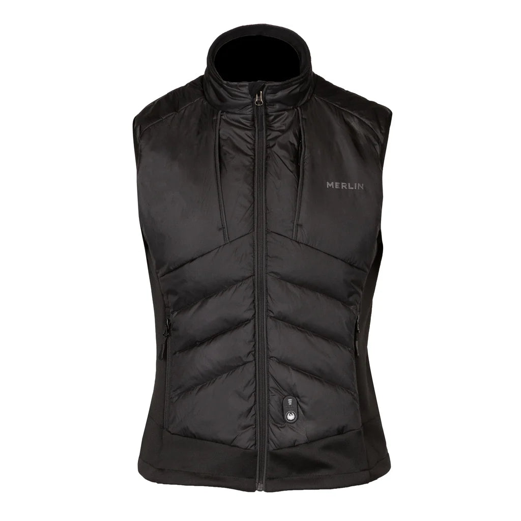 Merlin Flux Heated Down Bodywarmer Black