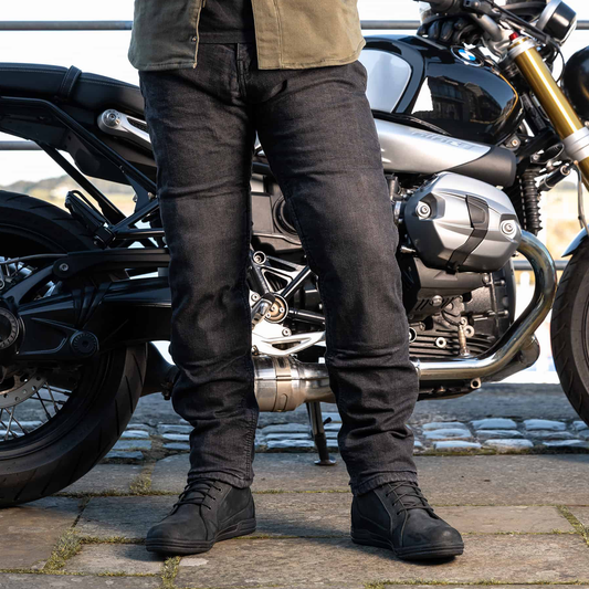 Merlin Mason Waterproof Regular Jeans - Black
