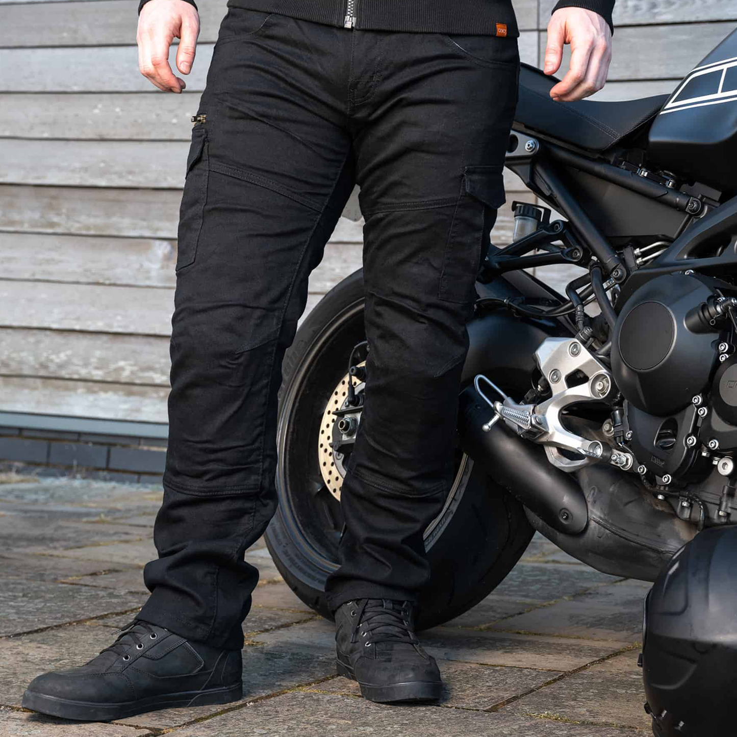 Merlin Remy Cargo Regular Jeans - Black – Gear Change Online