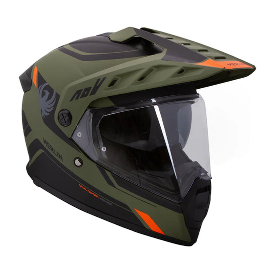 Merlin Torres Block Matt Green Adventure Helmet