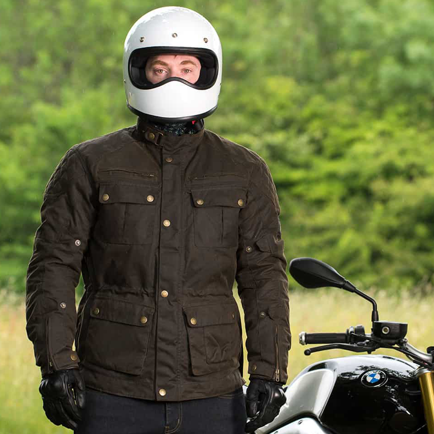 Merlin Yoxall II Wax Jacket - Olive