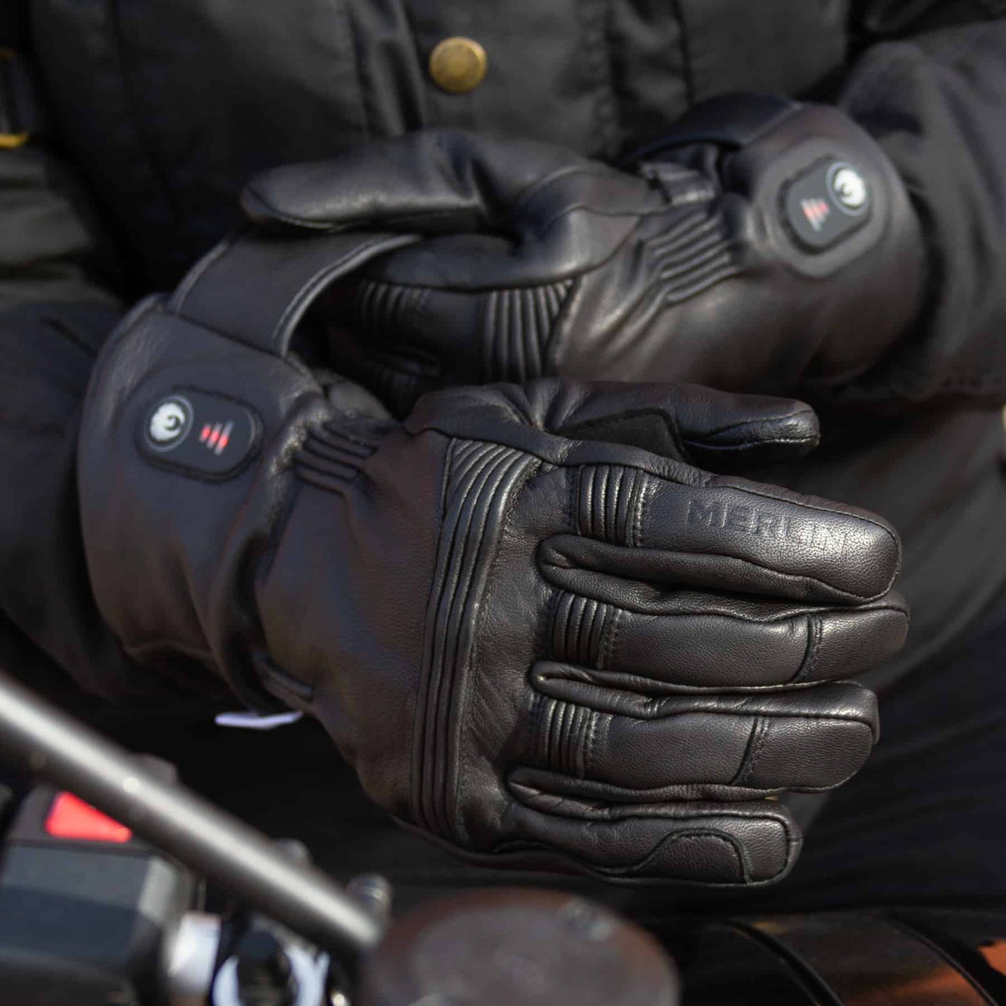 Merlin Minworth II D30 Heated Glove - BLACK