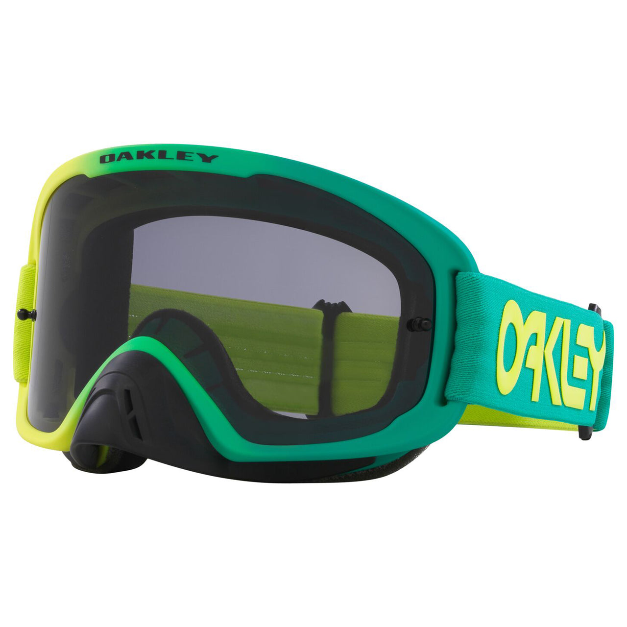 Oakley O Frame 2.0 Pro MX Goggle (B1B Retina/Celeste) Dark Grey Lens