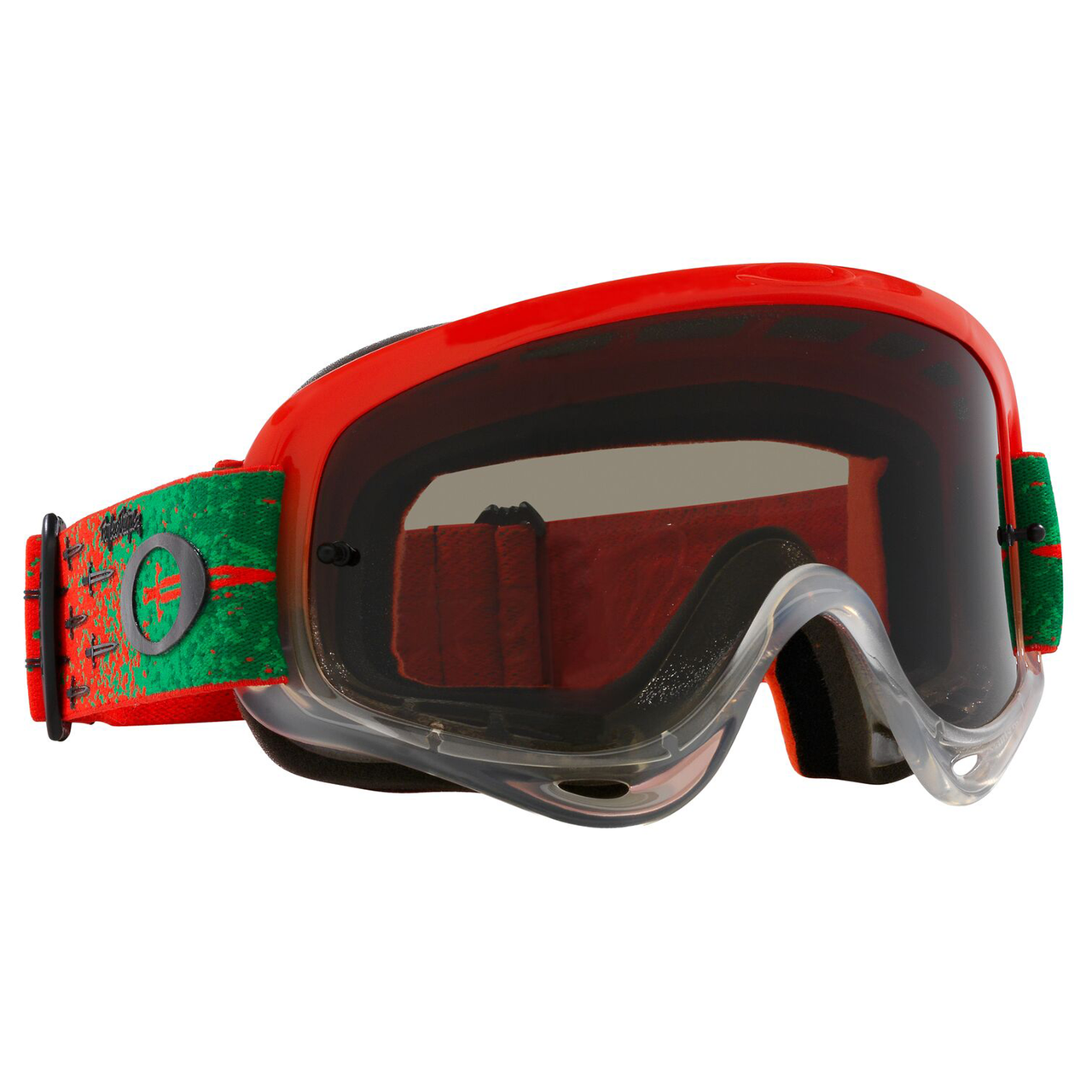 Oakley O Frame TLD Collection MX Goggle (Carrack Orange) Dark Grey Lens