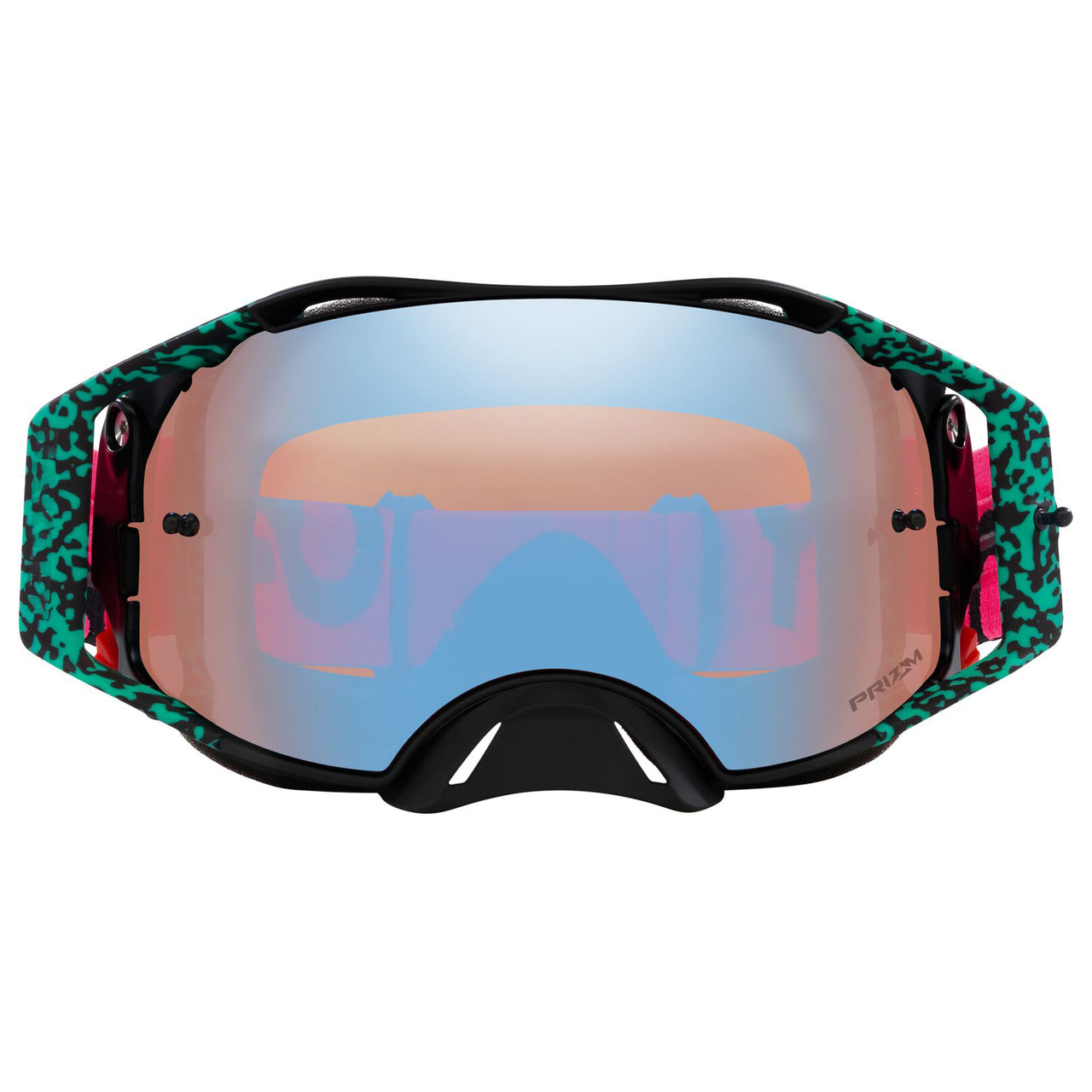 Oakley Airbrake MX Goggle (Bengal Venom) Prizm Sapphire Lens