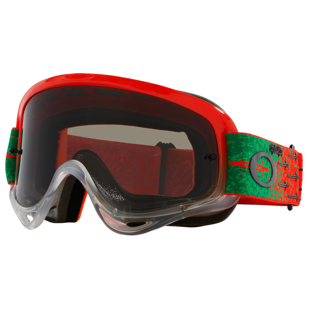 Oakley O Frame TLD Collection MX Goggle (Carrack Orange) Dark Grey Lens