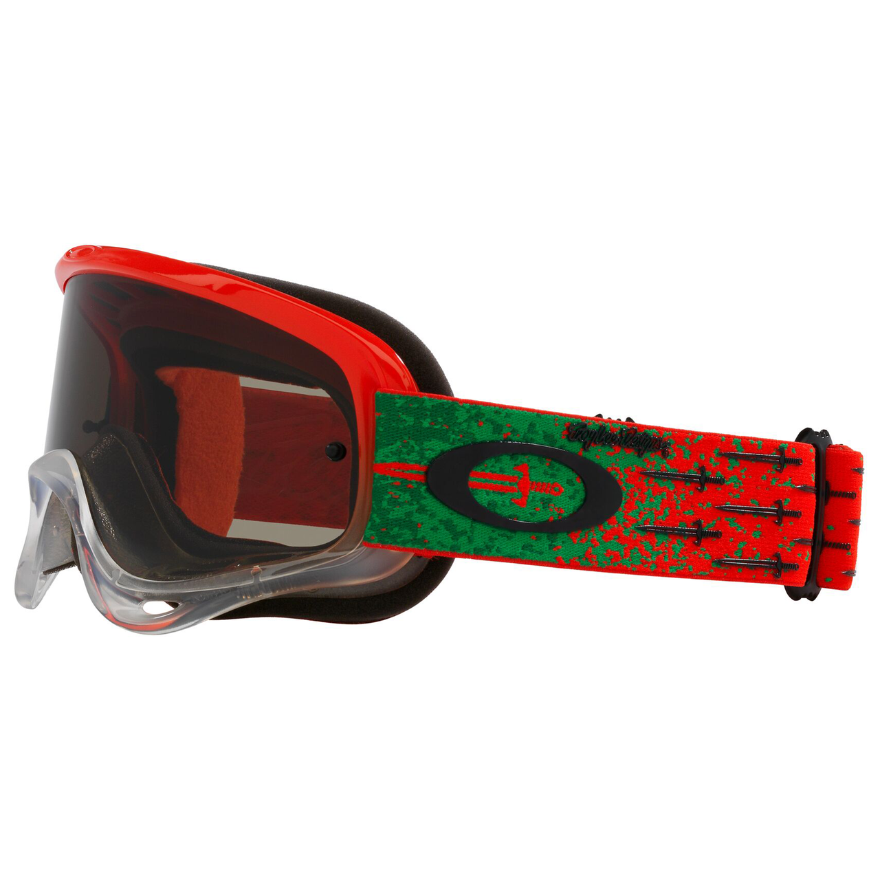 Oakley O Frame TLD Collection MX Goggle (Carrack Orange) Dark Grey Lens