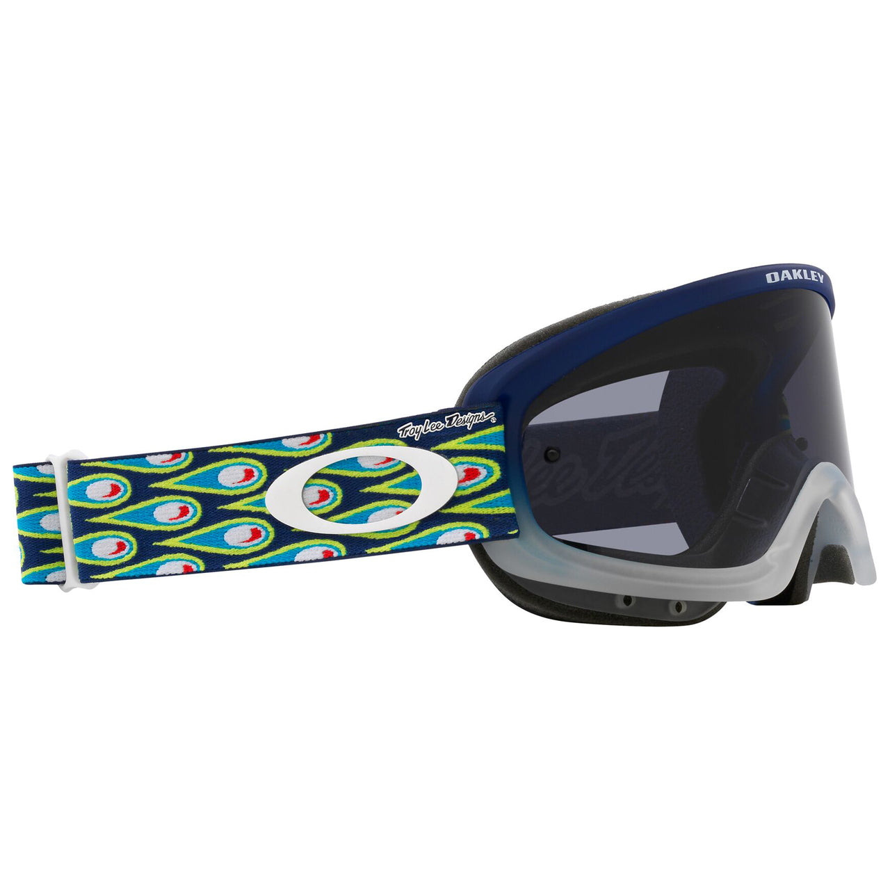 Oakley O Frame 2.0 Pro XS TLD Collection MX Goggle (Bubbles) Dark Grey Lens