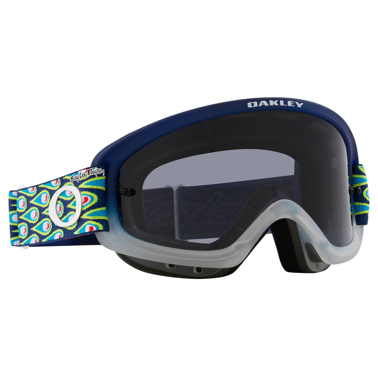 Oakley O Frame 2.0 Pro XS TLD Collection MX Goggle (Bubbles) Dark Grey Lens