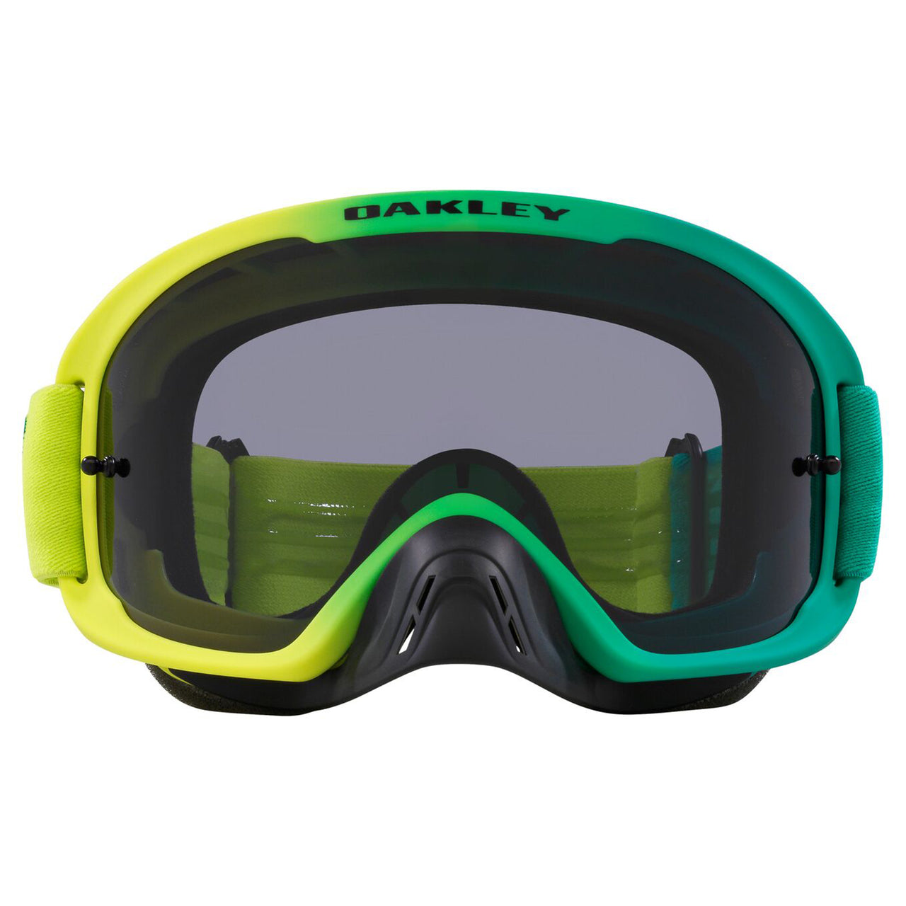 Oakley O Frame 2.0 Pro MX Goggle (B1B Retina/Celeste) Dark Grey Lens