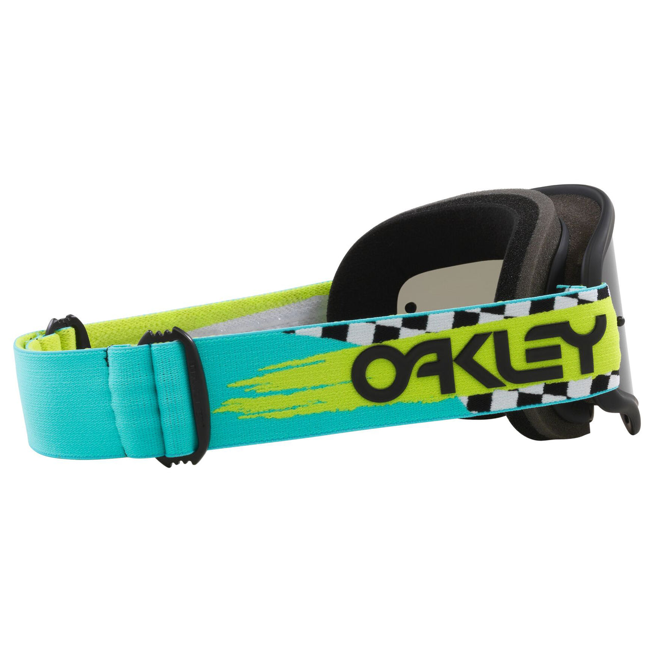 Oakley Oakley O Frame MX Goggle (Herlings Teal Checks) Dark Grey Lens - Interior View