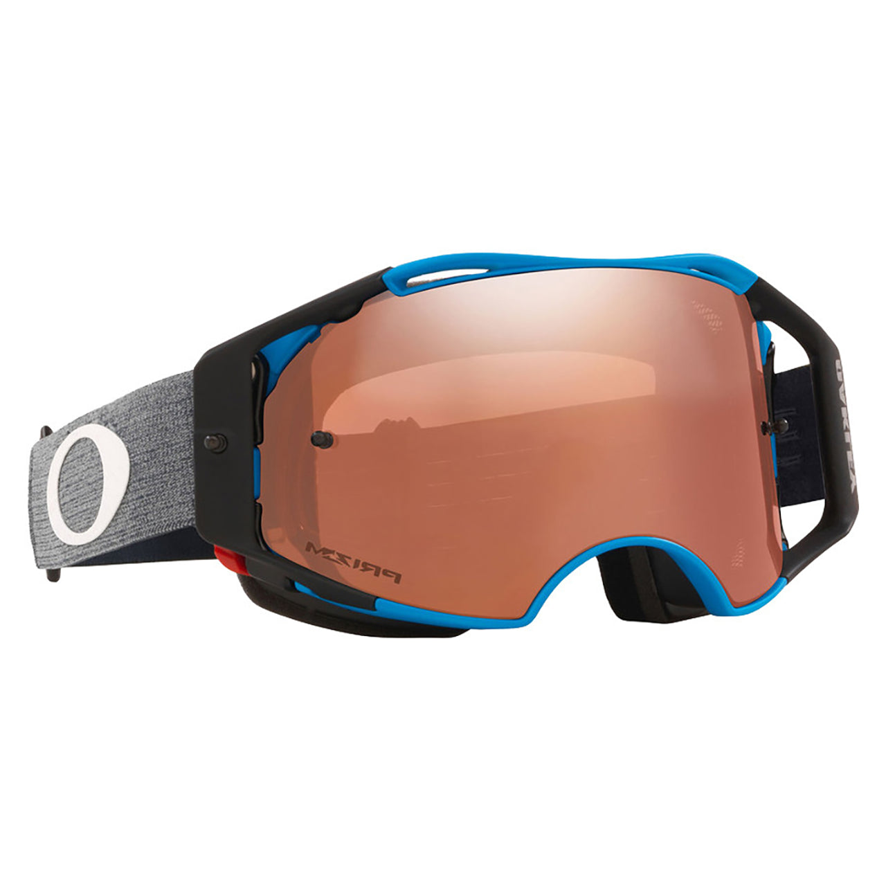 Oakley Airbrake MTB Greg Minnaar Goggle (Distress Blue) Prizm Black Iridium Lens