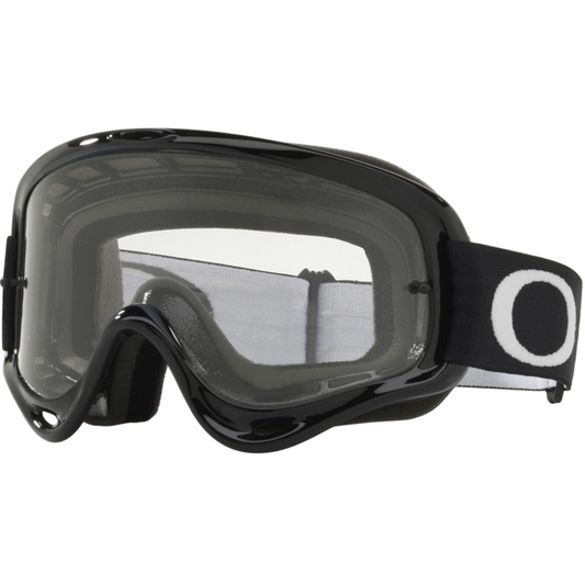 Oakley XS O Frame MX Goggle (Jet Black) Clear Lens