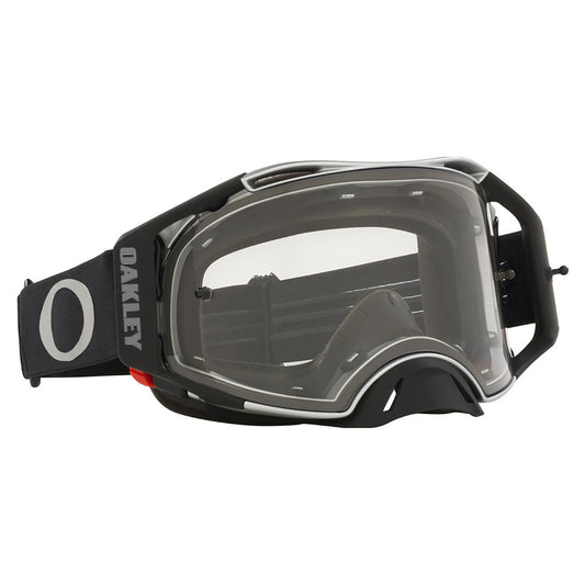 Oakley Airbrake MX Goggles (Tuff Blocks Gunmetal) Clear Lens