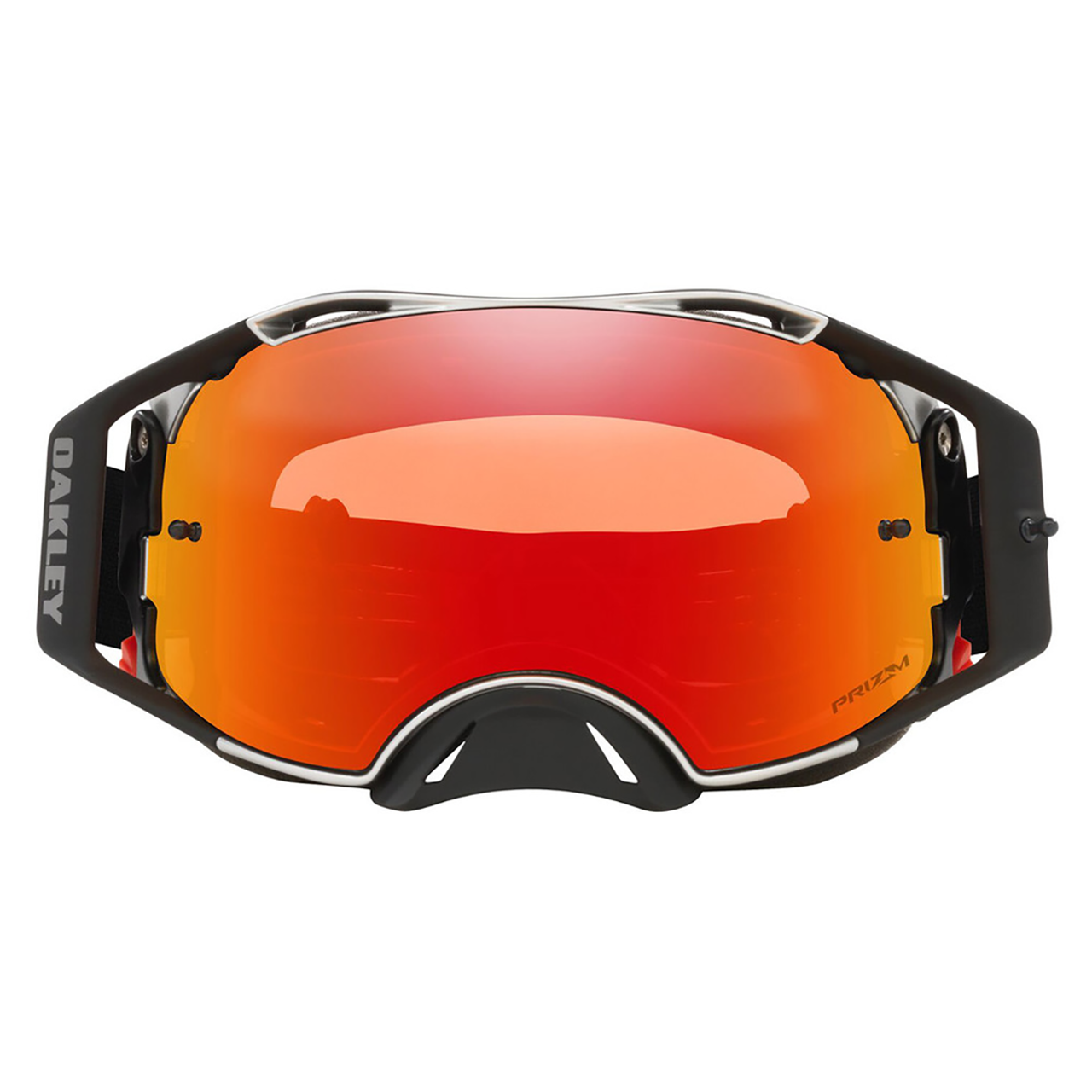 Oakley Airbrake MX Goggle (Tuff Blocks Gunmetal) Prizm Torch Iridium Lens