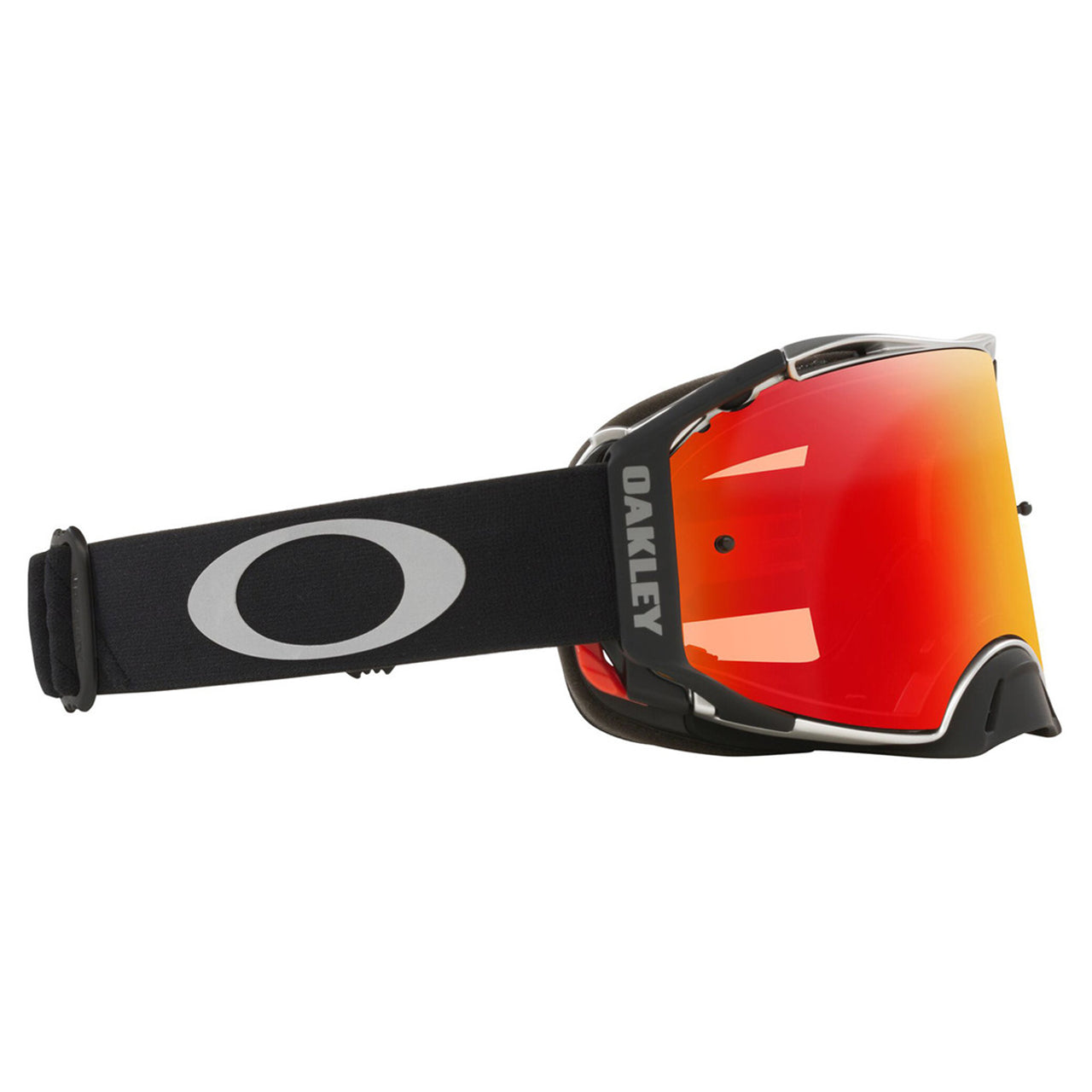 Oakley Airbrake MX Goggle (Tuff Blocks Gunmetal) Prizm Torch Iridium Lens