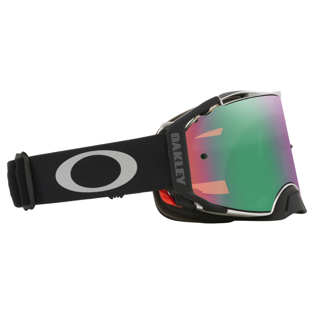 Oakley Airbrake MX Goggle (Tuff Blocks Black/Gunmetal) Prizm MX Jade Lens