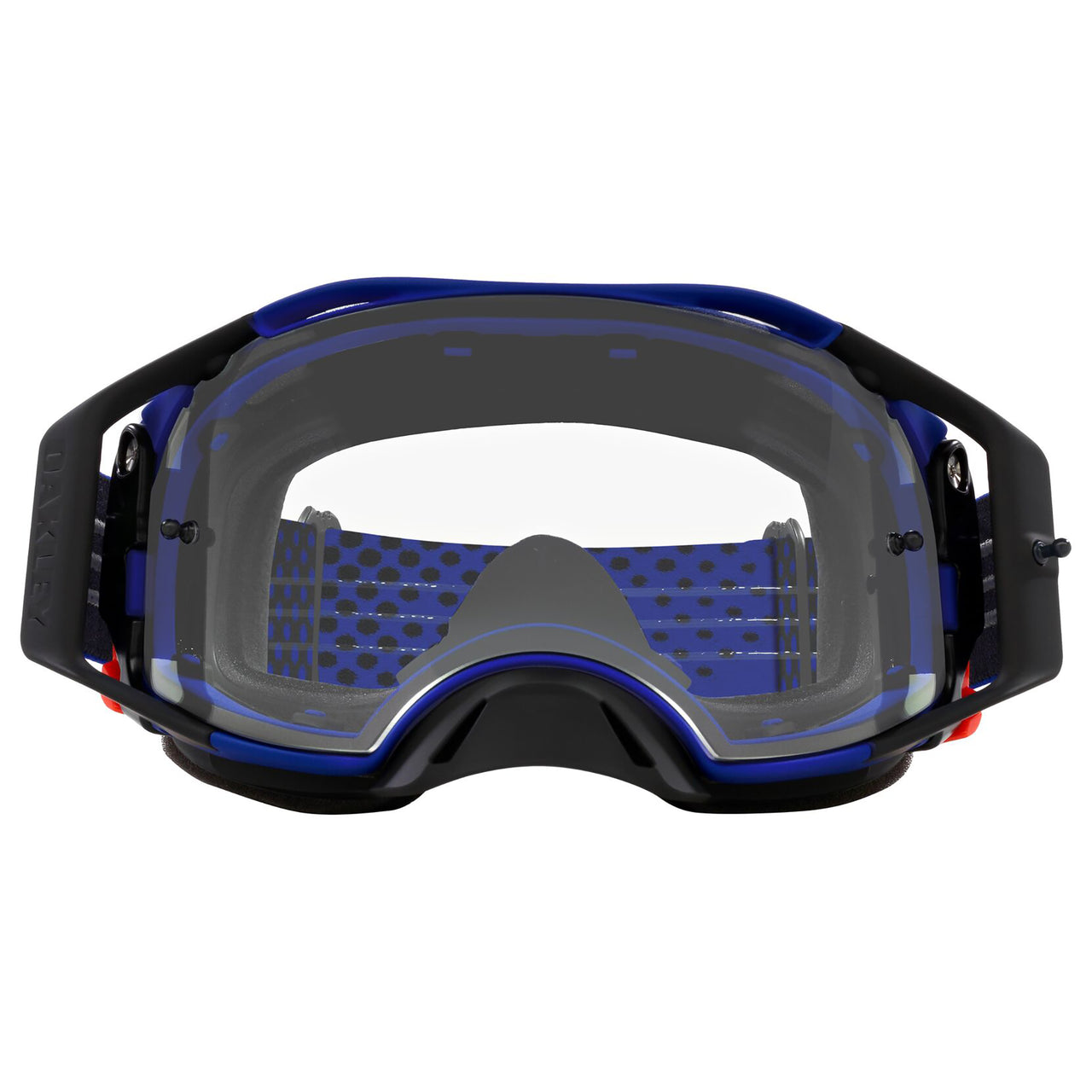 Oakley Airbrake MX Goggles (Moto Blue) Clear Lens