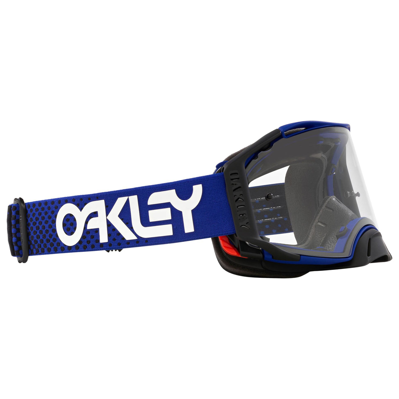 Oakley Airbrake MX Goggles (Moto Blue) Clear Lens