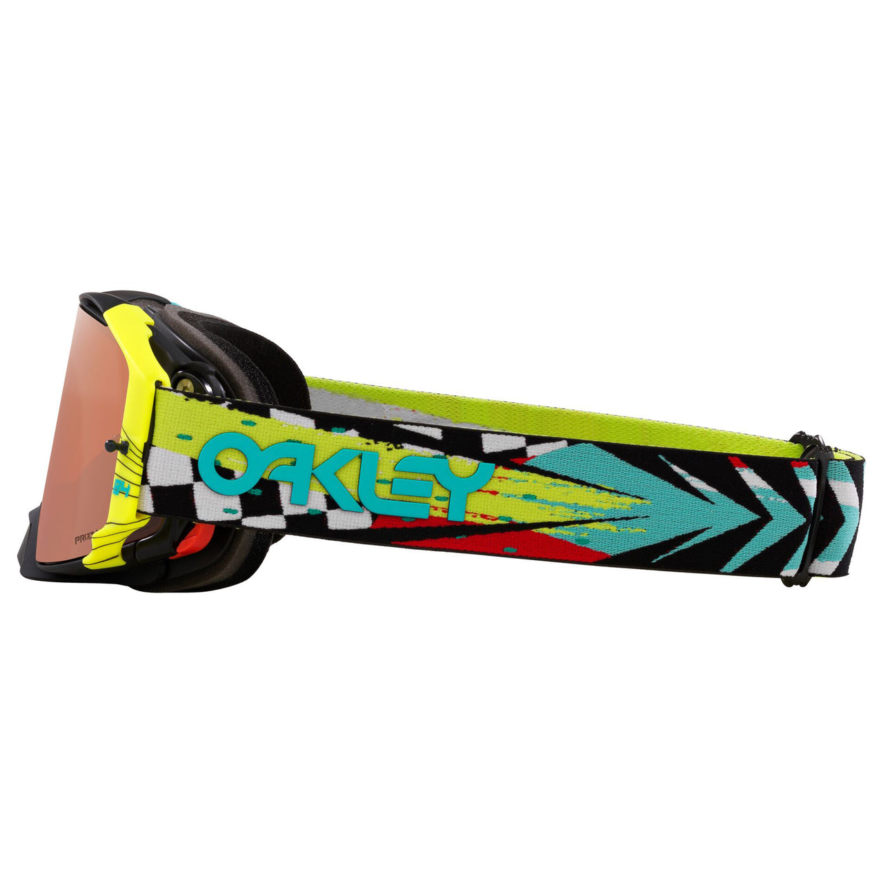 Oakley Airbrake Jeffrey Herlings Signature MX Goggle (Black/Teal/Yellow) Prizm MX Black Lens
