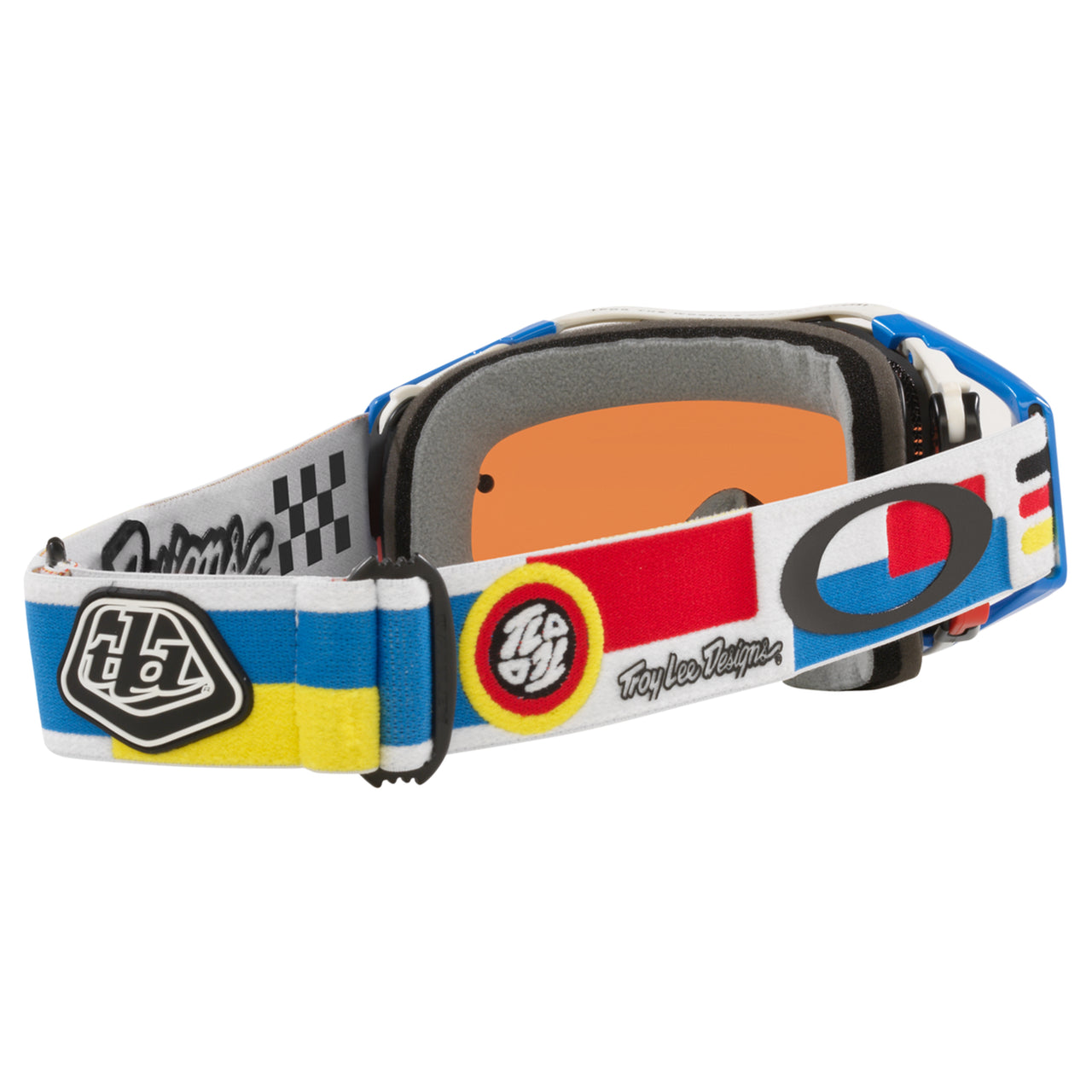 Oakley Oakley Airbrake TLD Collection MTB Goggle (Drop In White) Prizm Sapphire Lens - View 6