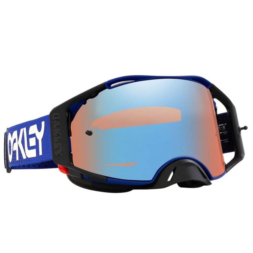 Oakley Oakley Airbrake MX Goggles (Moto Blue) Prizm Sapphire Iridium Lens - Interior View