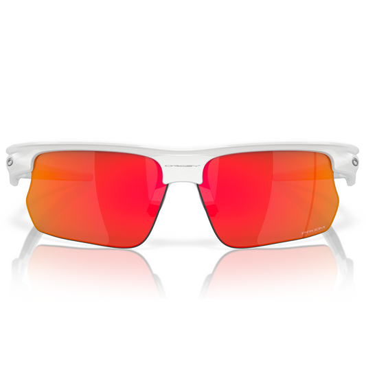 Oakley BiSphaera Sunglasses (Polished White) Prizm Ruby Lens