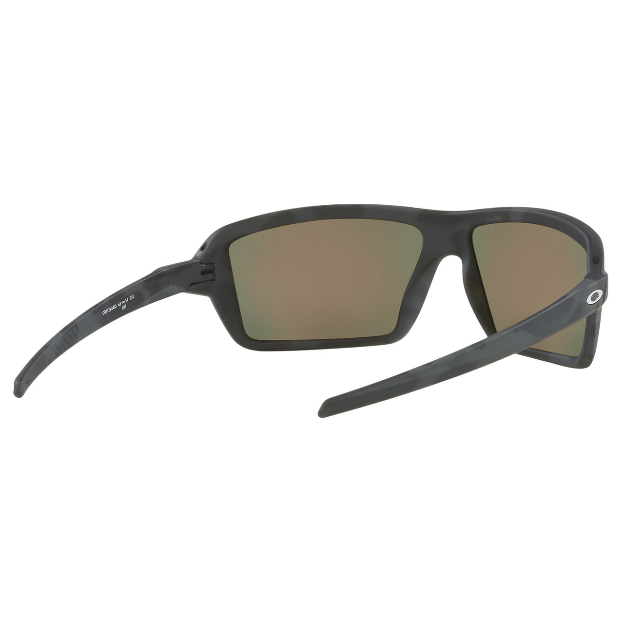 Oakley Cables Sunglasses (Black Camo) Prizm Ruby Lens