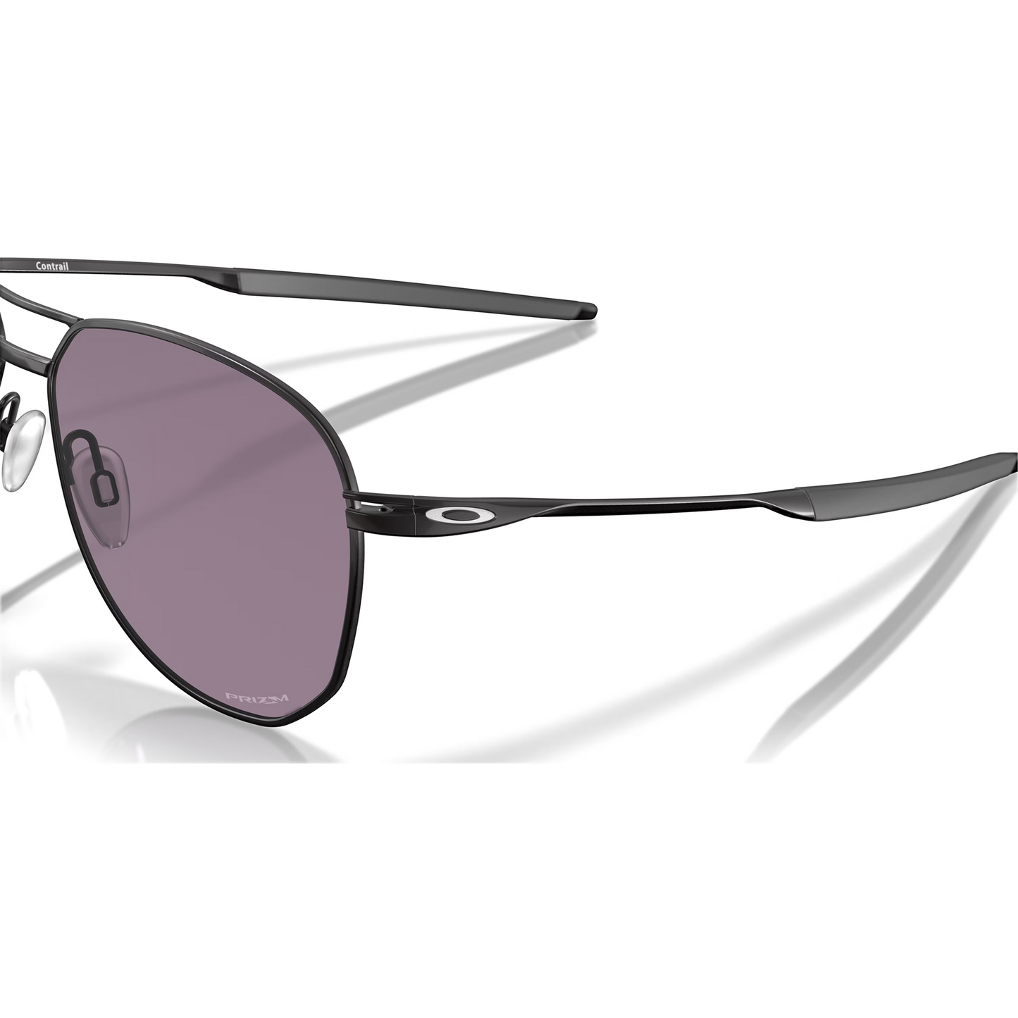 Oakley Contrail Sunglasses (Satin Black) Prizm Grey Lens