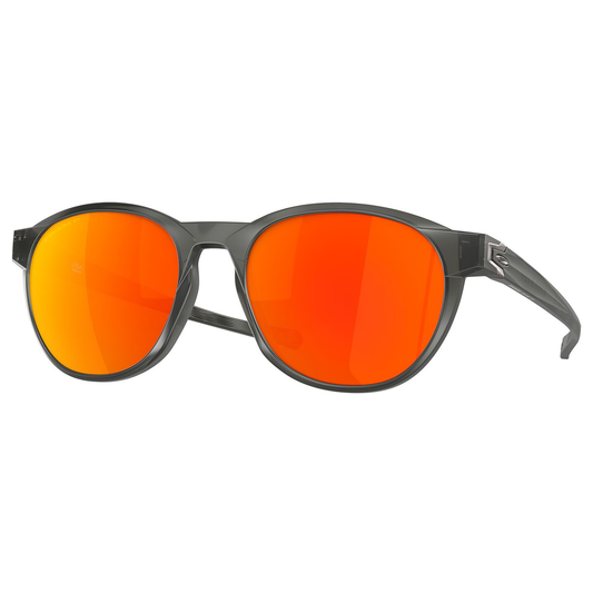 Oakley Reedmace Sunglasses (Matt Grey Smoke) Prizm Ruby Polarized Lens