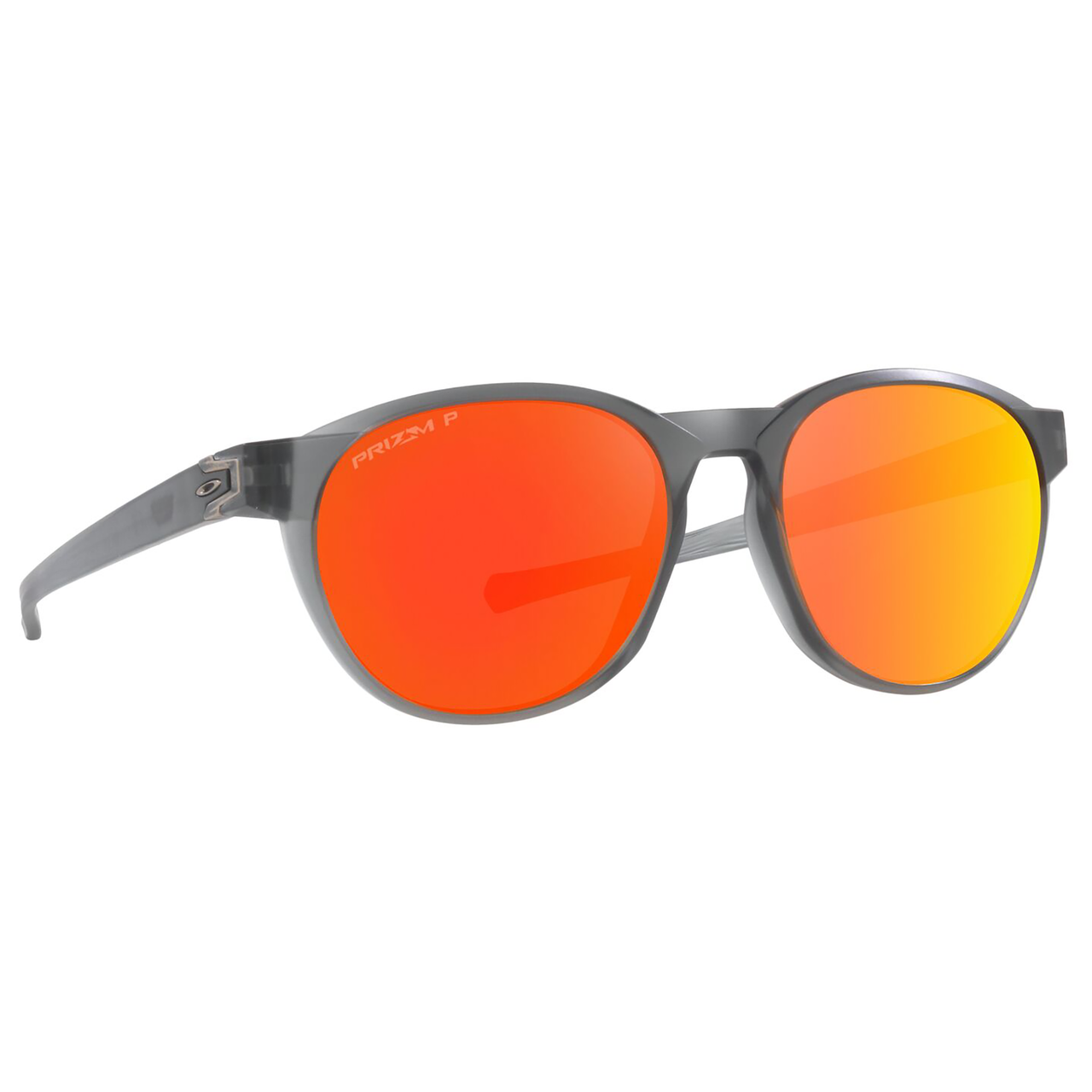Oakley Reedmace Sunglasses (Matt Grey Smoke) Prizm Ruby Polarized Lens