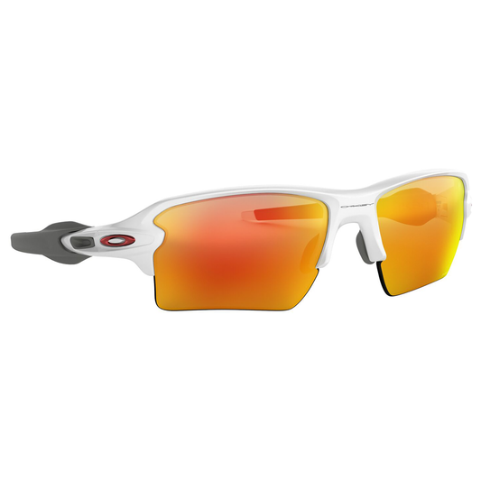 Oakley Flak 2.0 XL Sunglasses (Polished White) Prizm Ruby Lens