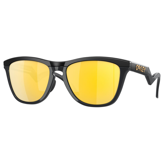 Oakley Frogskins Hybrid Sunglasses (Matt Black) Prizm 24K Polarized Lens