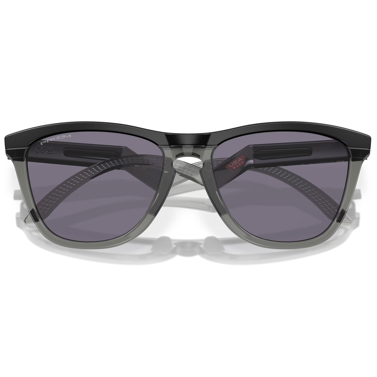 Oakley Frogskins Hybrid Sunglasses (Matt Black) Prizm Grey Lens