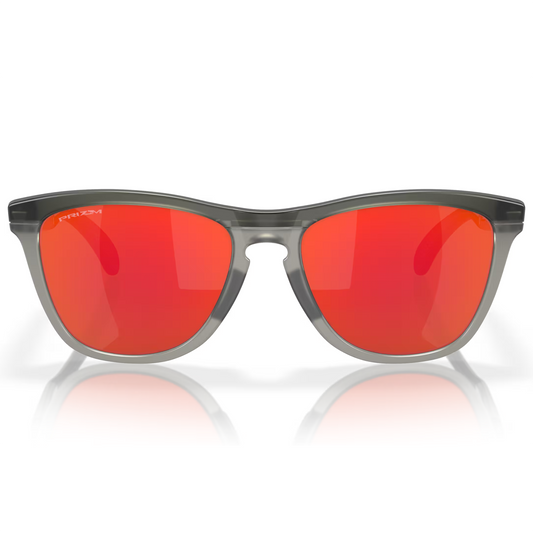 Oakley Frogskins Range Sunglasses (Matt Grey/Smoke Grey Ink) Prizm Ruby Lens