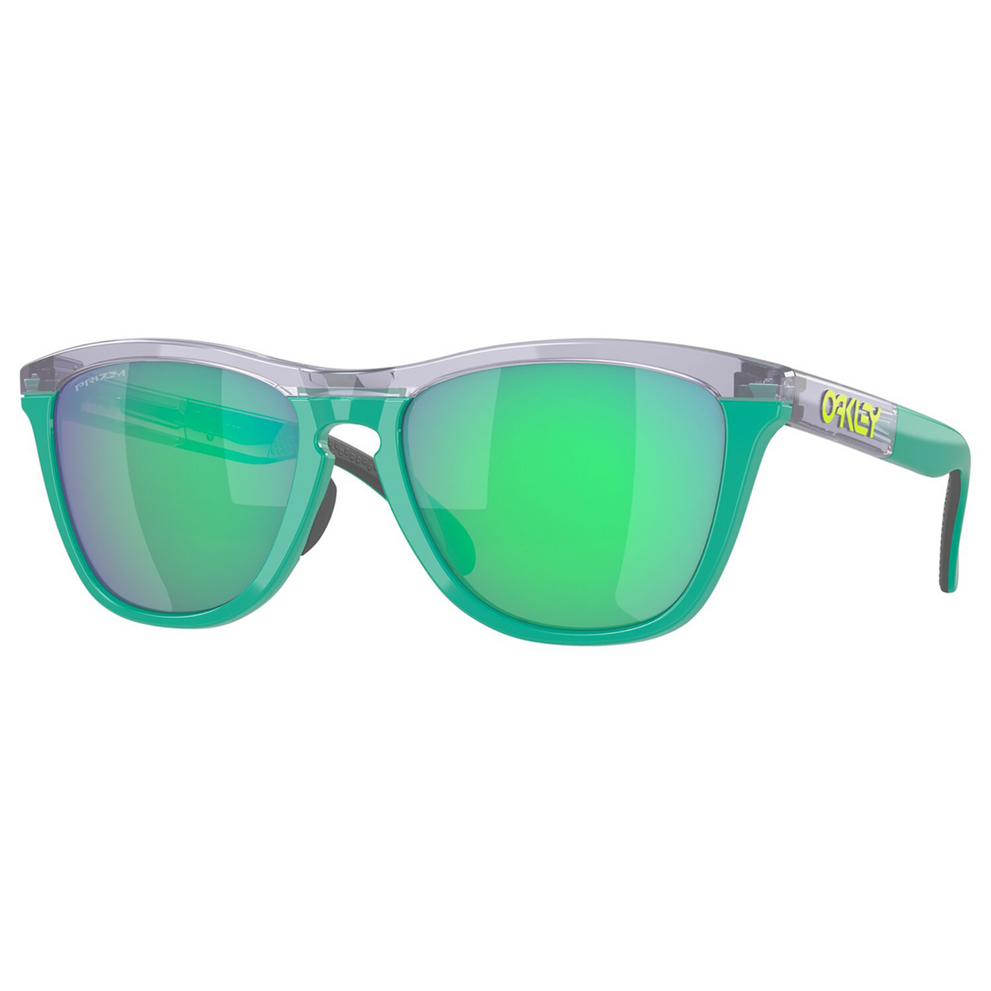 Oakley Frogskins Range Sunglasses (Trans Lilac/Celeste) Prizm Jade Lens (New In)