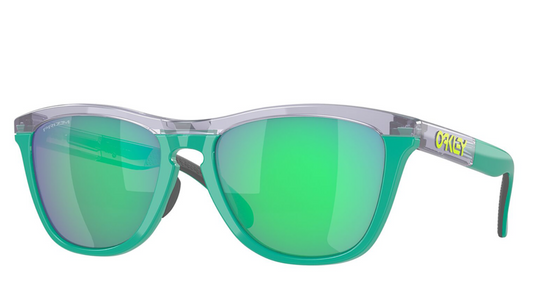 Oakley Frogskins Range Sunglasses (Trans Lilac/Celeste) Prizm Jade Lens (New In)