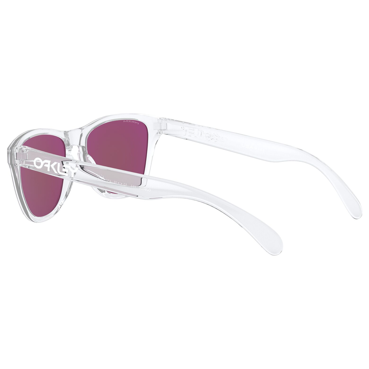 Oakley Frogskins XS Youth Sunglasses (Clear) Prizm Violet Lens