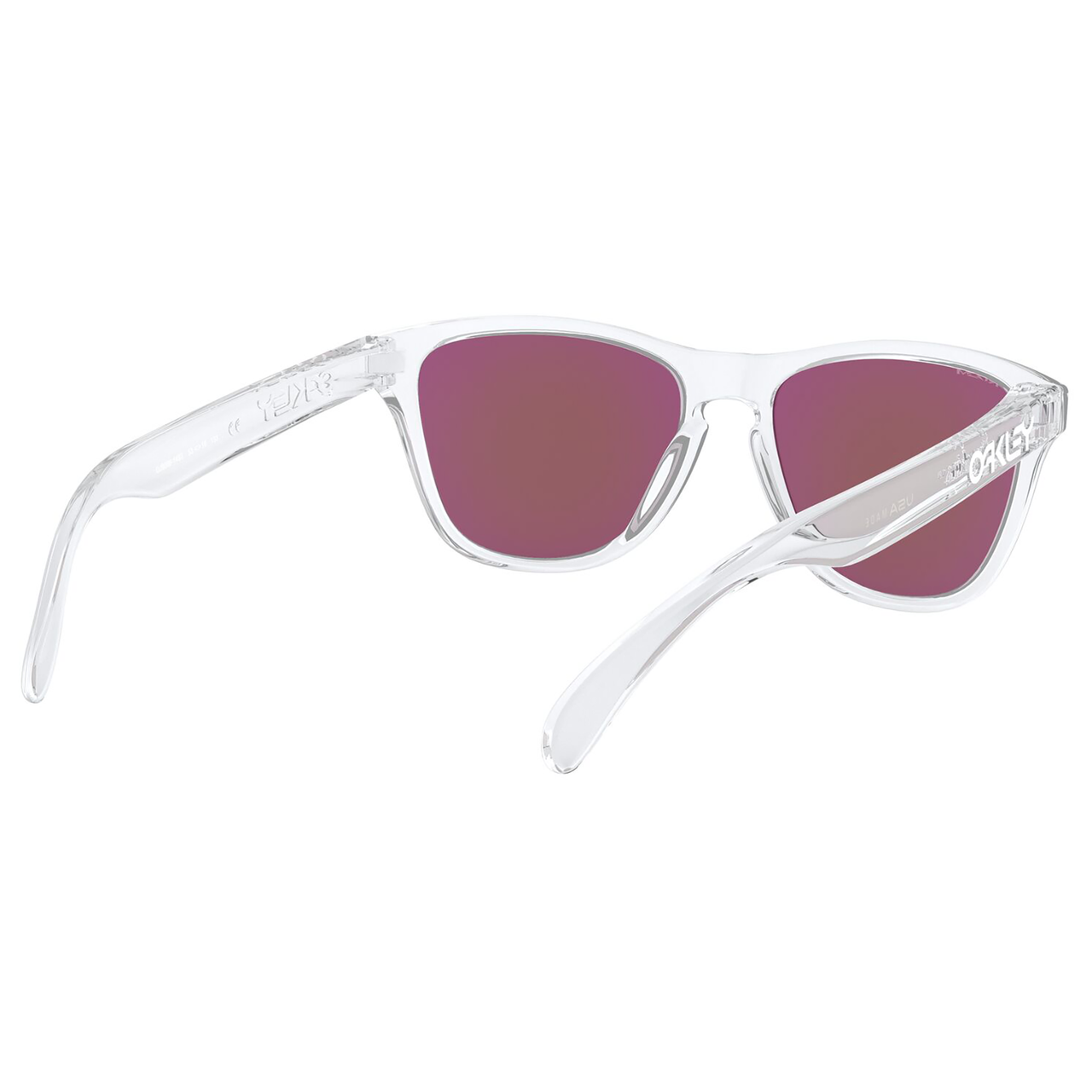 Oakley Frogskins XS Youth Sunglasses (Clear) Prizm Violet Lens