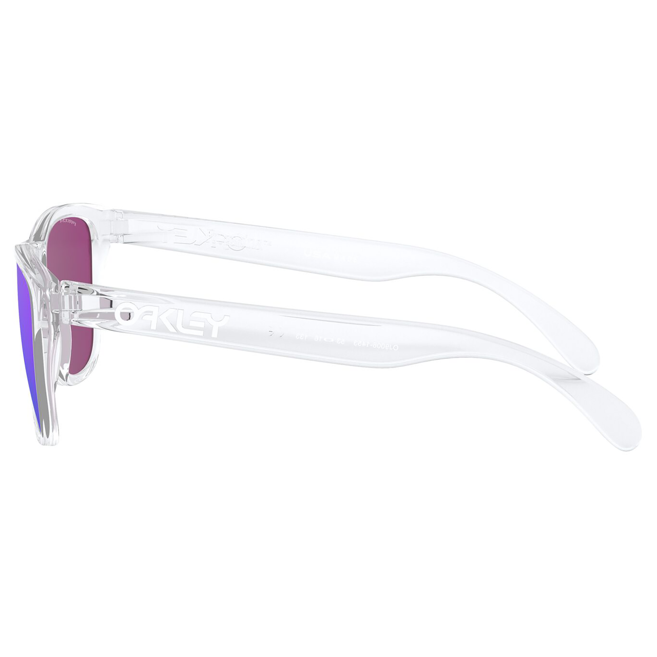 Oakley Frogskins XS Youth Sunglasses (Clear) Prizm Violet Lens