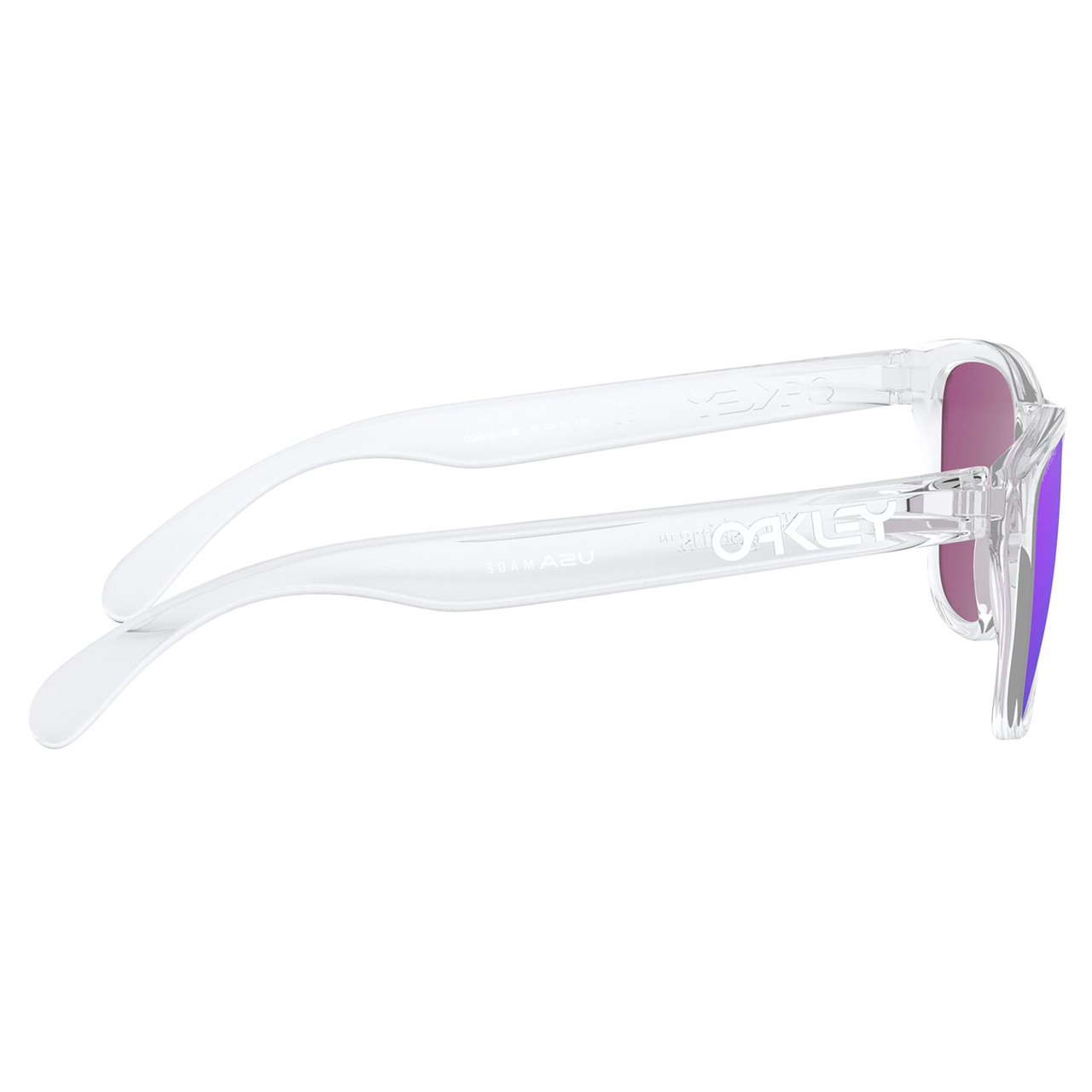 Oakley Frogskins XS Youth Sunglasses (Clear) Prizm Violet Lens