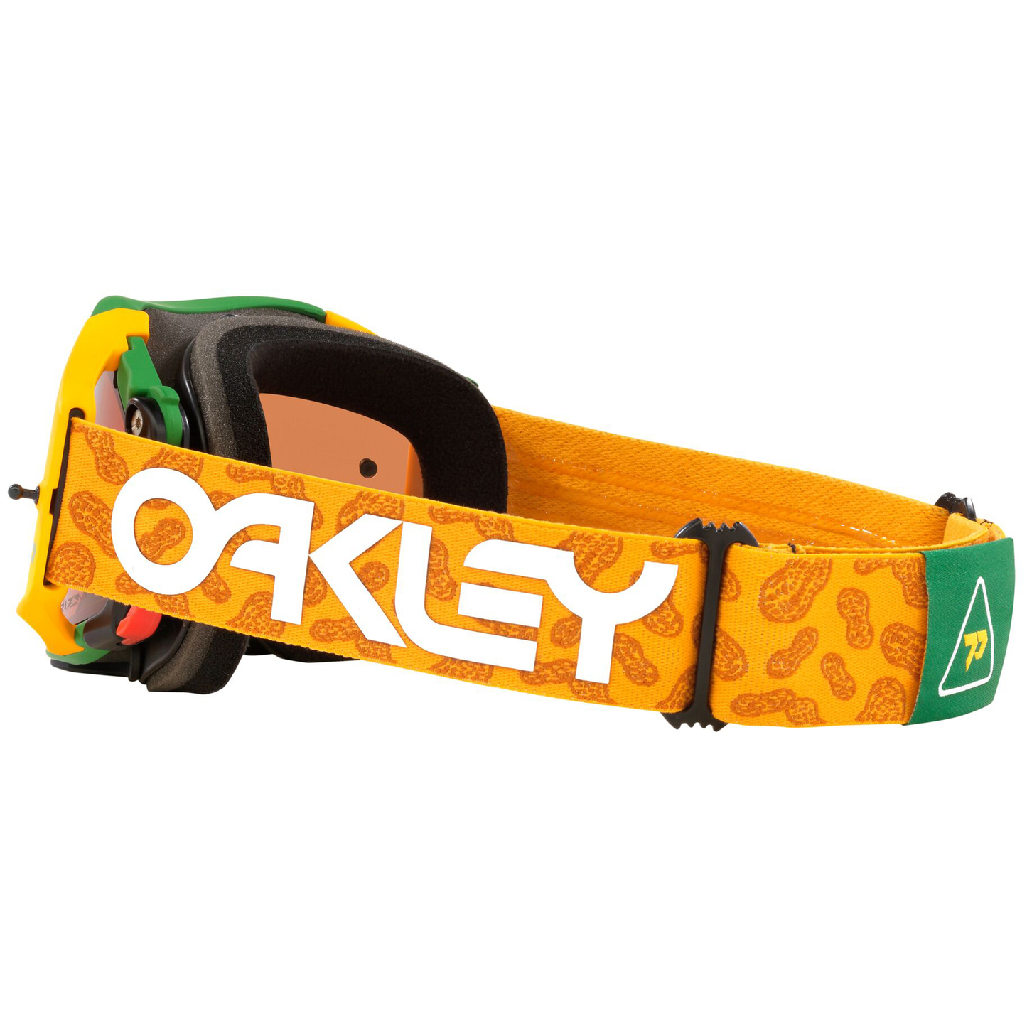 Oakley Airbrake MX Goggles (Toby Price Gold/Green) Prizm Black Lens