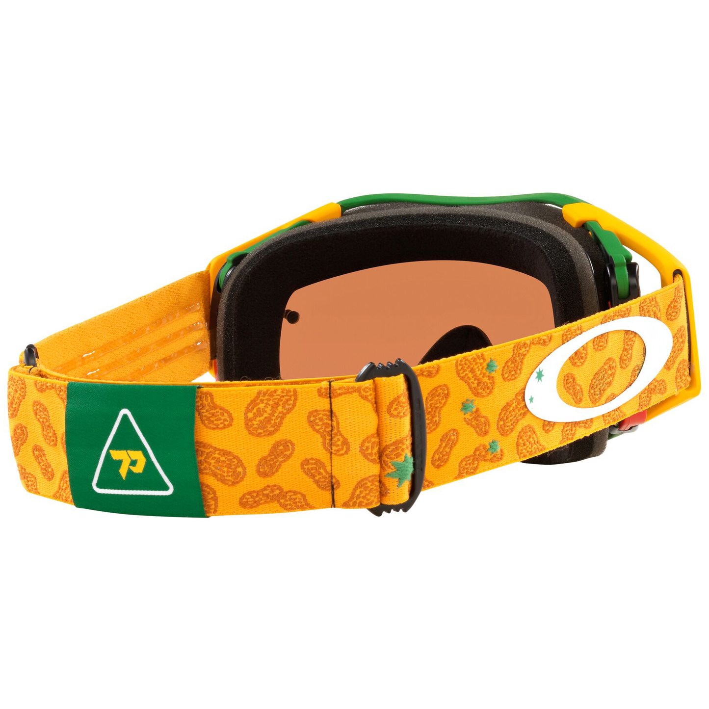 Oakley Airbrake MX Goggles (Toby Price Gold/Green) Prizm Black Lens