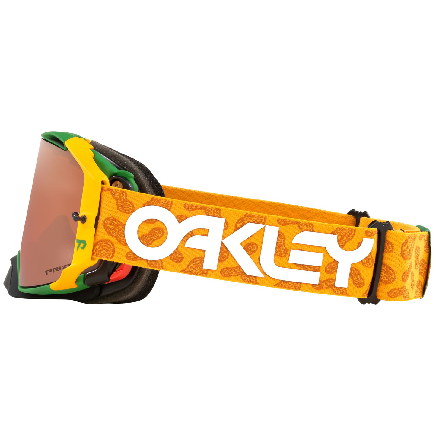 Oakley Airbrake MX Goggles (Toby Price Gold/Green) Prizm Black Lens