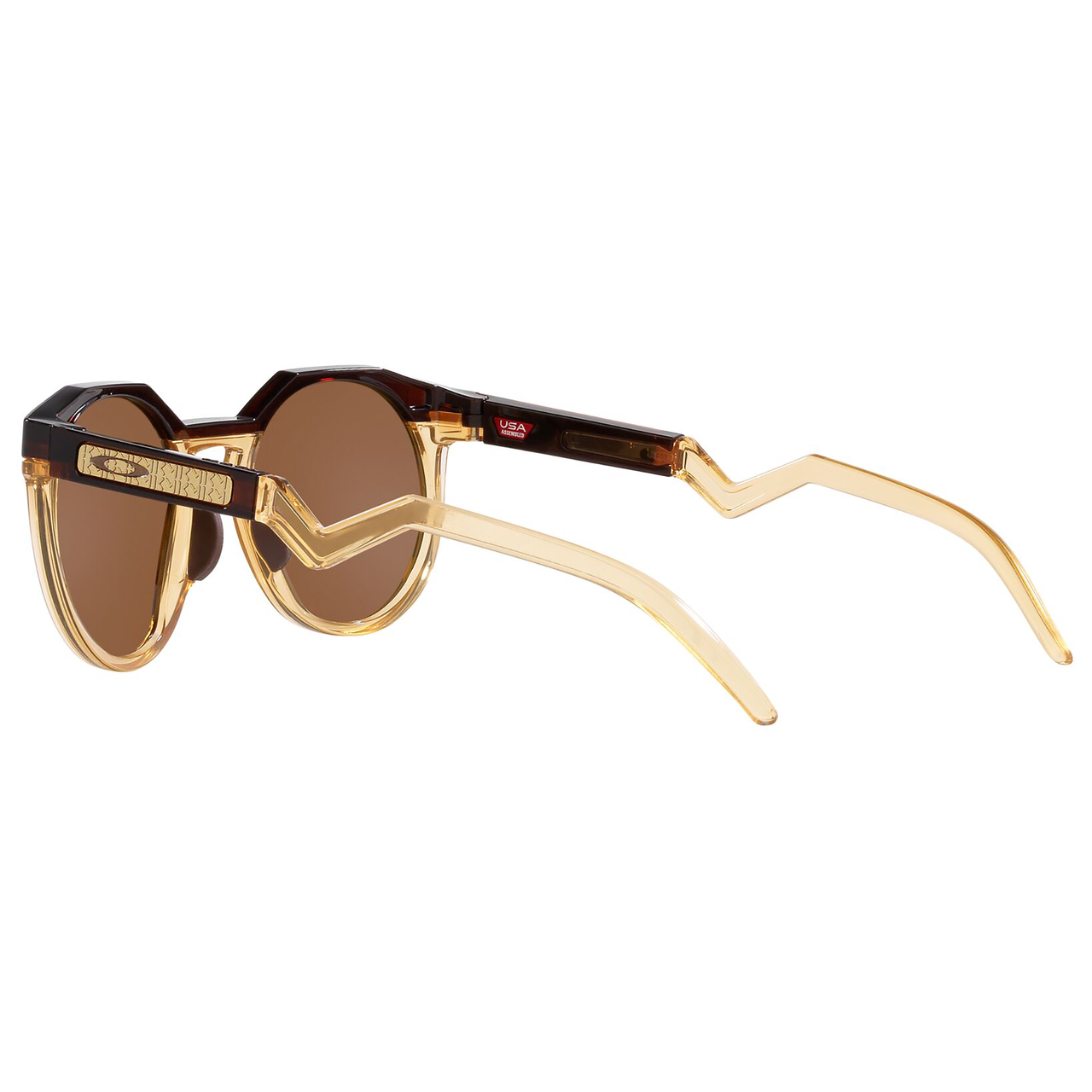 Oakley HSTN Sunglasses (KM Dark Amber/Light Curry) Prizm Tungsten Lens