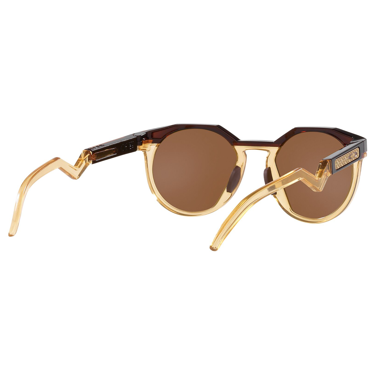 Oakley HSTN Sunglasses (KM Dark Amber/Light Curry) Prizm Tungsten Lens